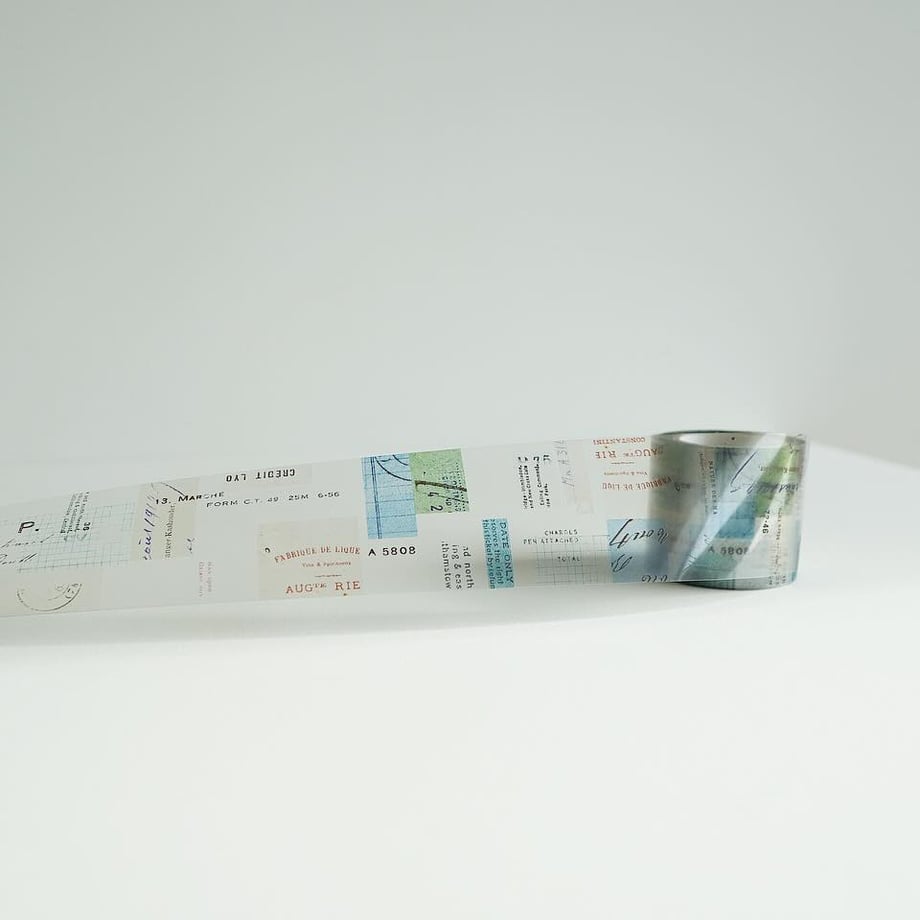 Yohaku - Washi Tape - Monologue (PET) <Outgoing>