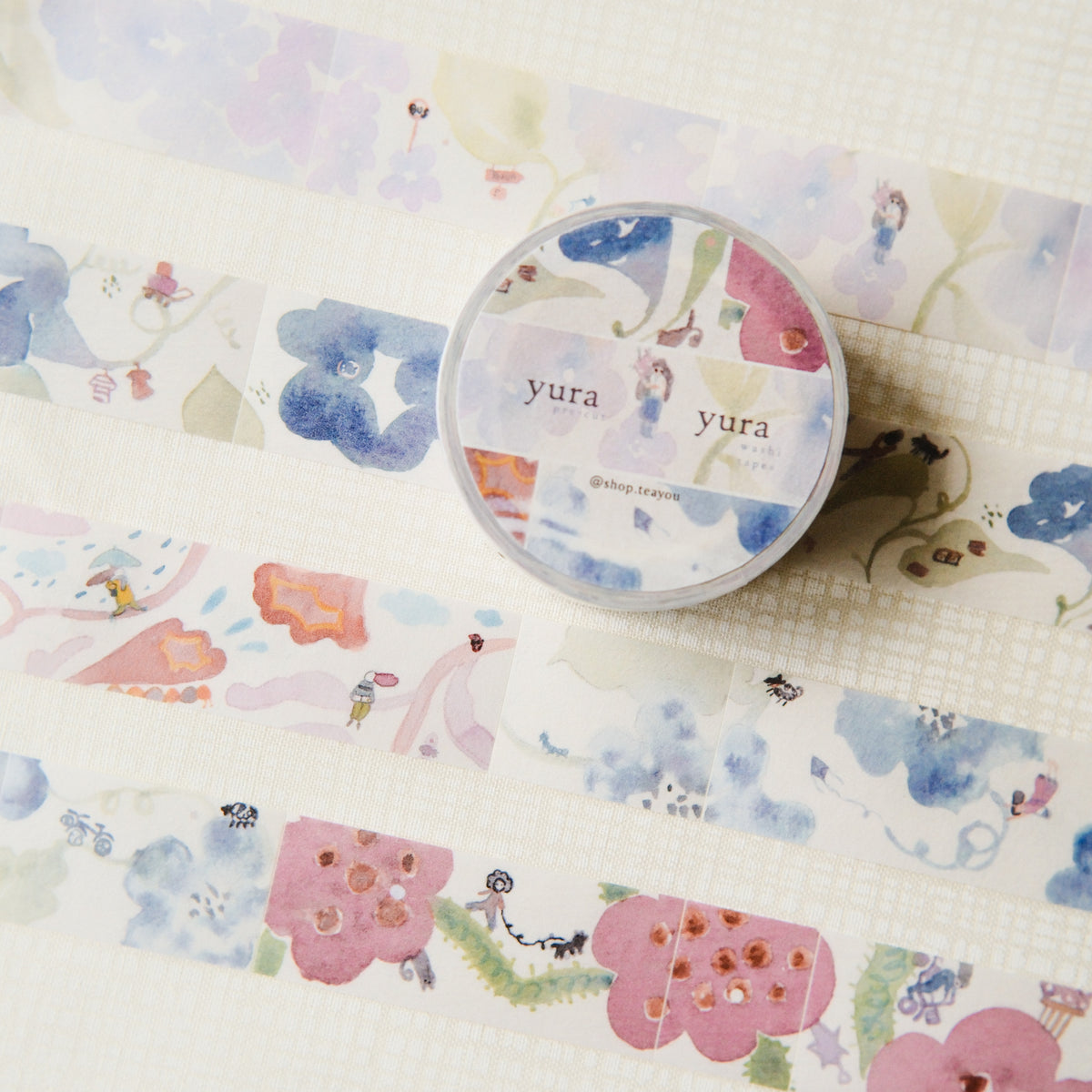 TeaYou - Tape - Washi - Scenery (Box of 4)