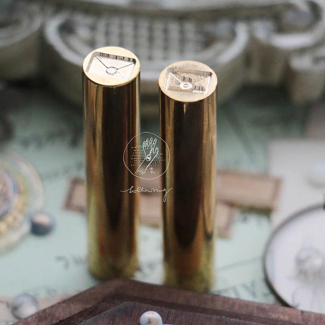 LCN Design Studio - Wax Seal Stamp Set - Mail (Double-Sided)