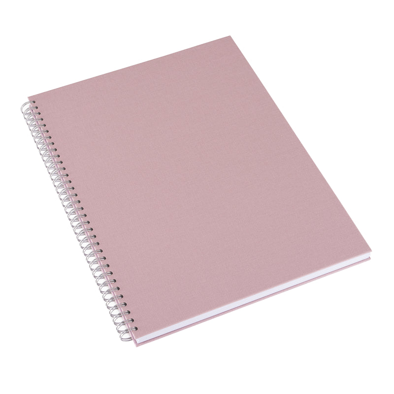 Bookbinders Design - Notebook - Wire-O - Hard - Extra Large - Dusty Pink