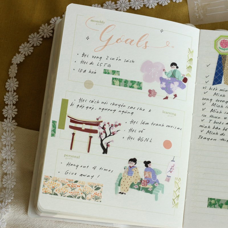 TeaYou - Washi Tape - Spring Fairies (PET)