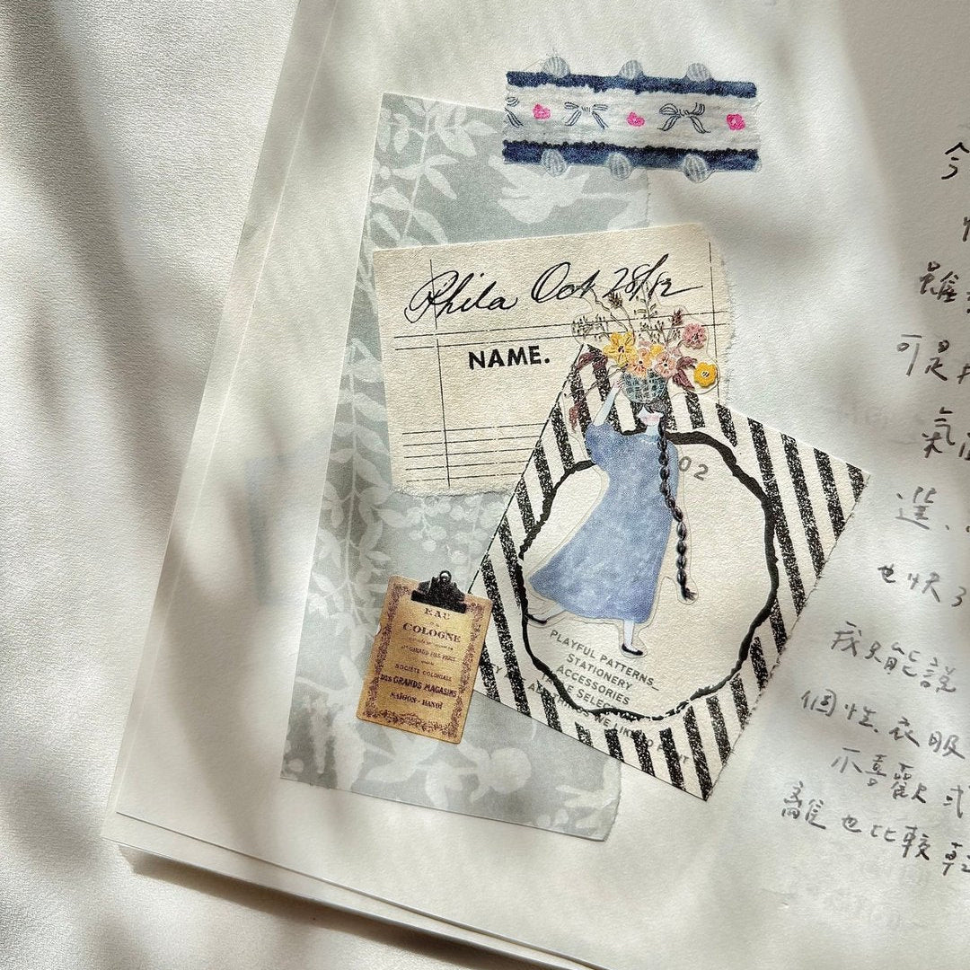 Pion - Washi Tape - Tassel (Shaped)
