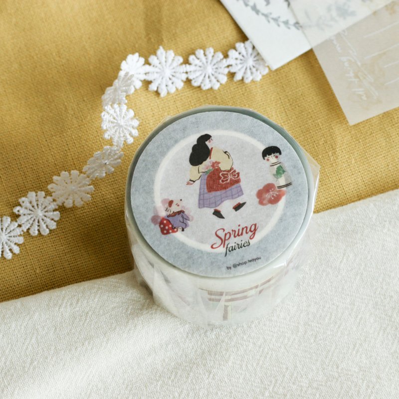 TeaYou - Washi Tape - Spring Fairies (PET)