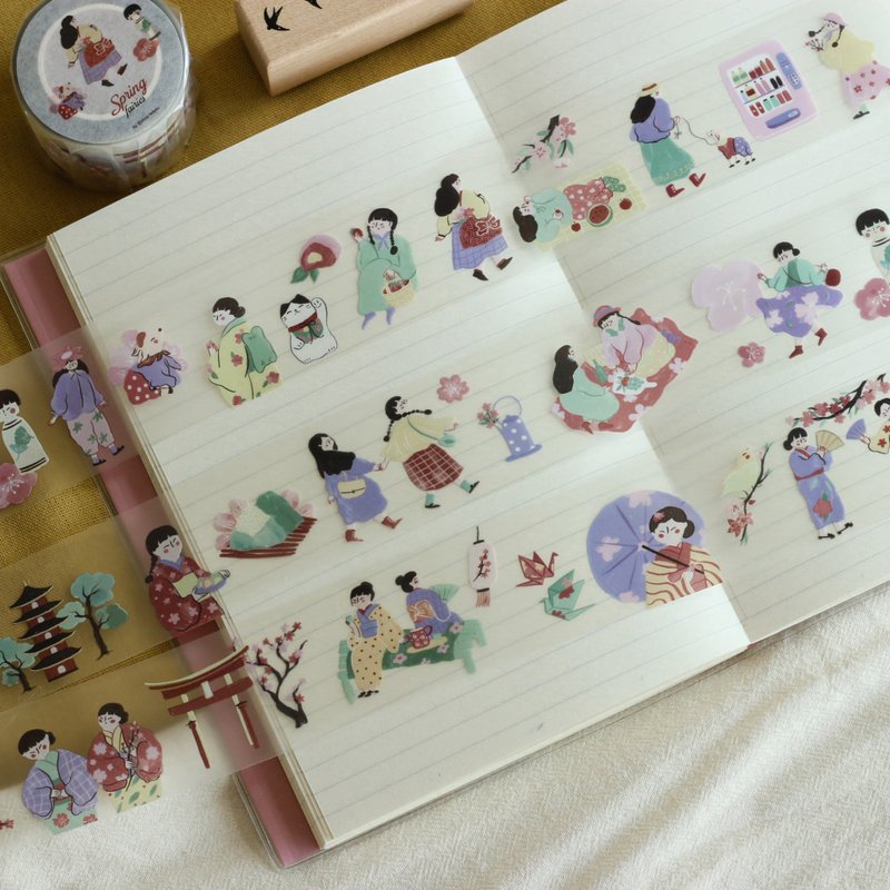 TeaYou - Washi Tape - Spring Fairies (PET)