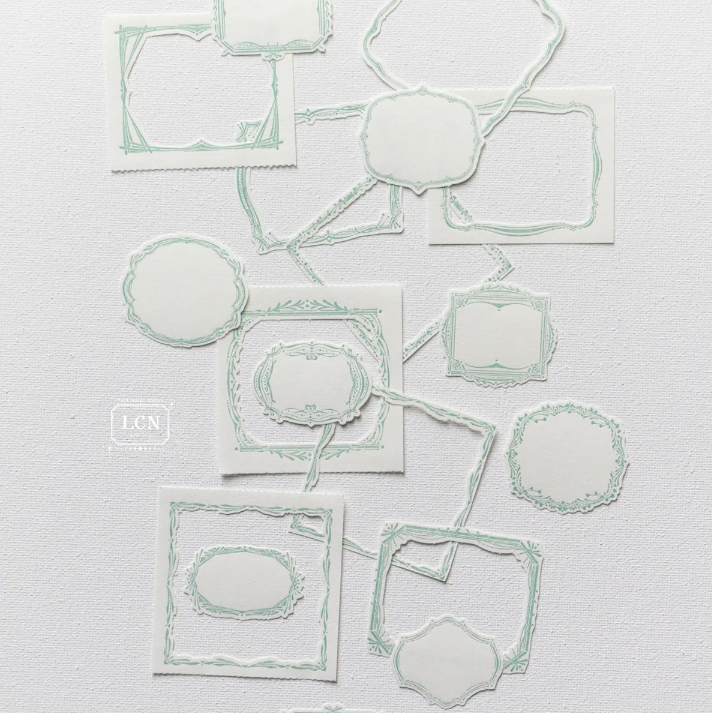 LCN Design Studio - Notepad - Retro Frames No.2