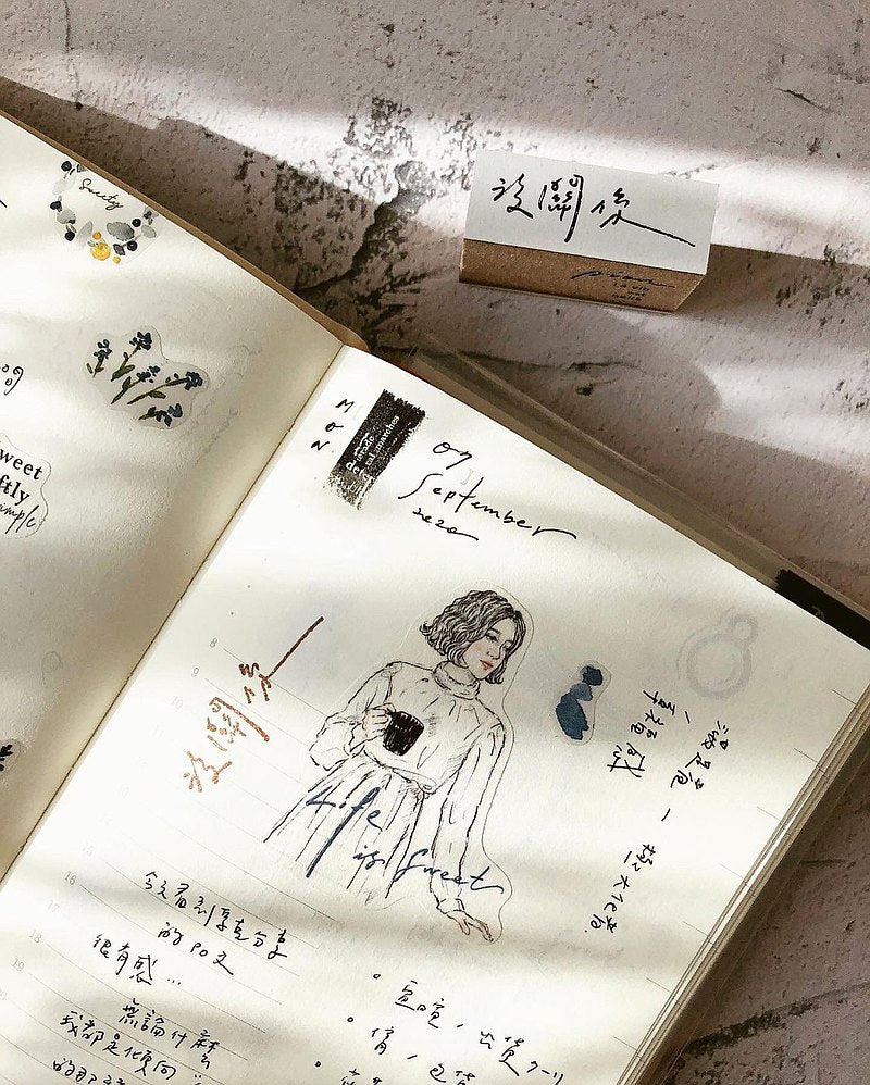 Pion - Washi Tape - Sketch Girl <Outgoing>
