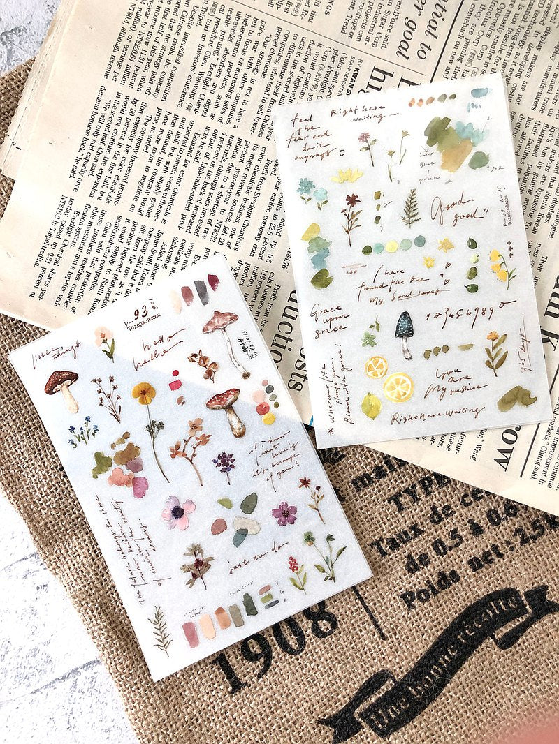 Pion - Planner Sticker - Garden <Outgoing>