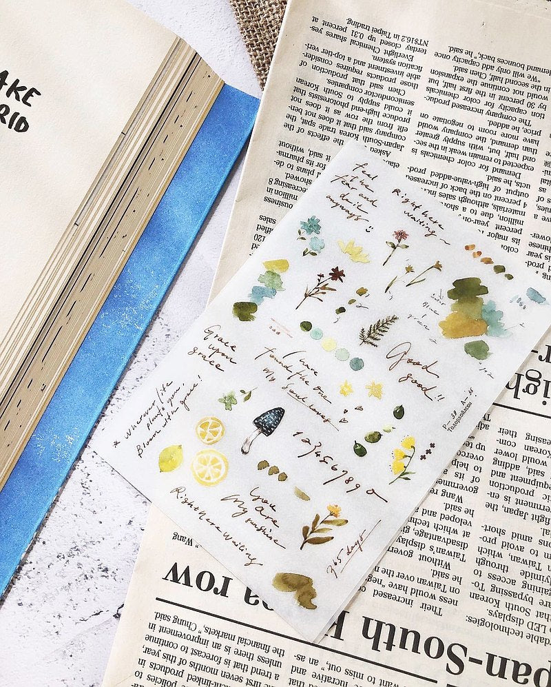 Pion - Planner Sticker - Garden <Outgoing>