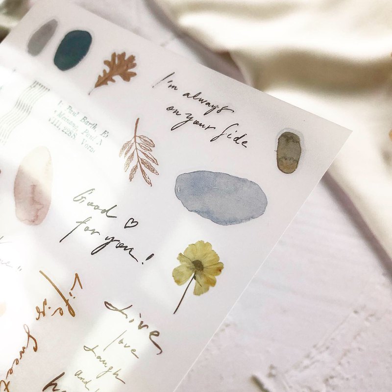 Pion - Planner Sticker - Colour Block <Outgoing>