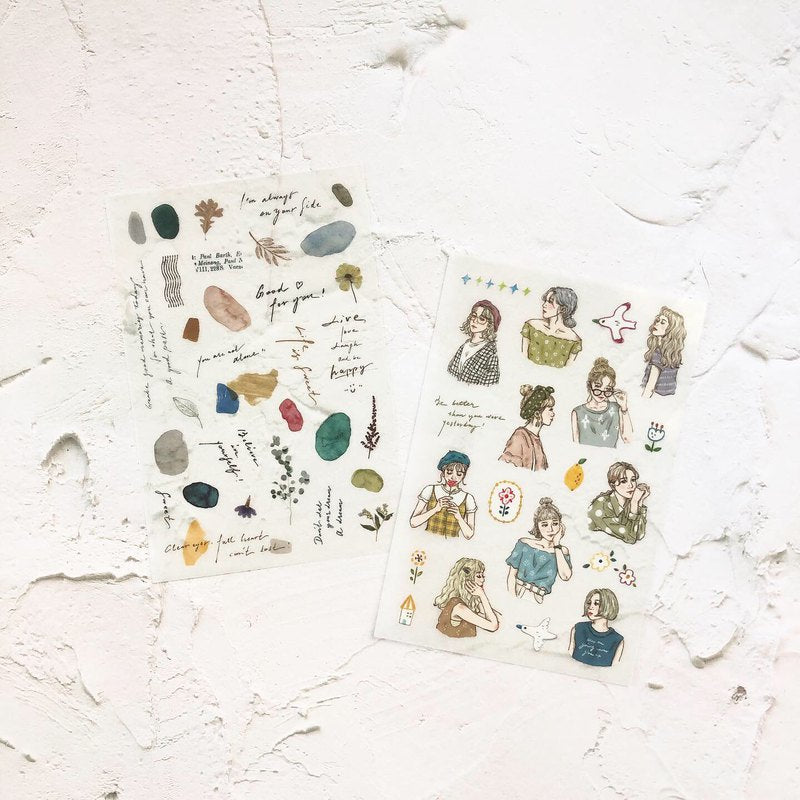 Pion - Planner Sticker - Colour Block <Outgoing>