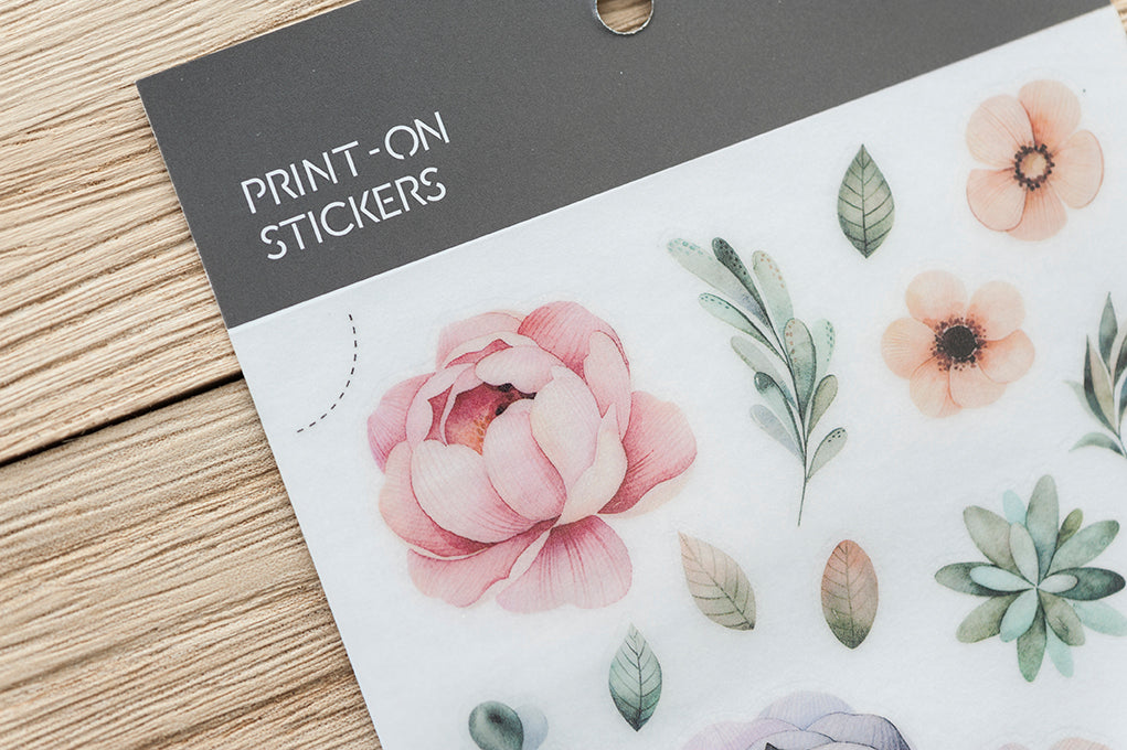 MU Lifestyle - Planner Sticker - Print On - #011 <Outgoing>