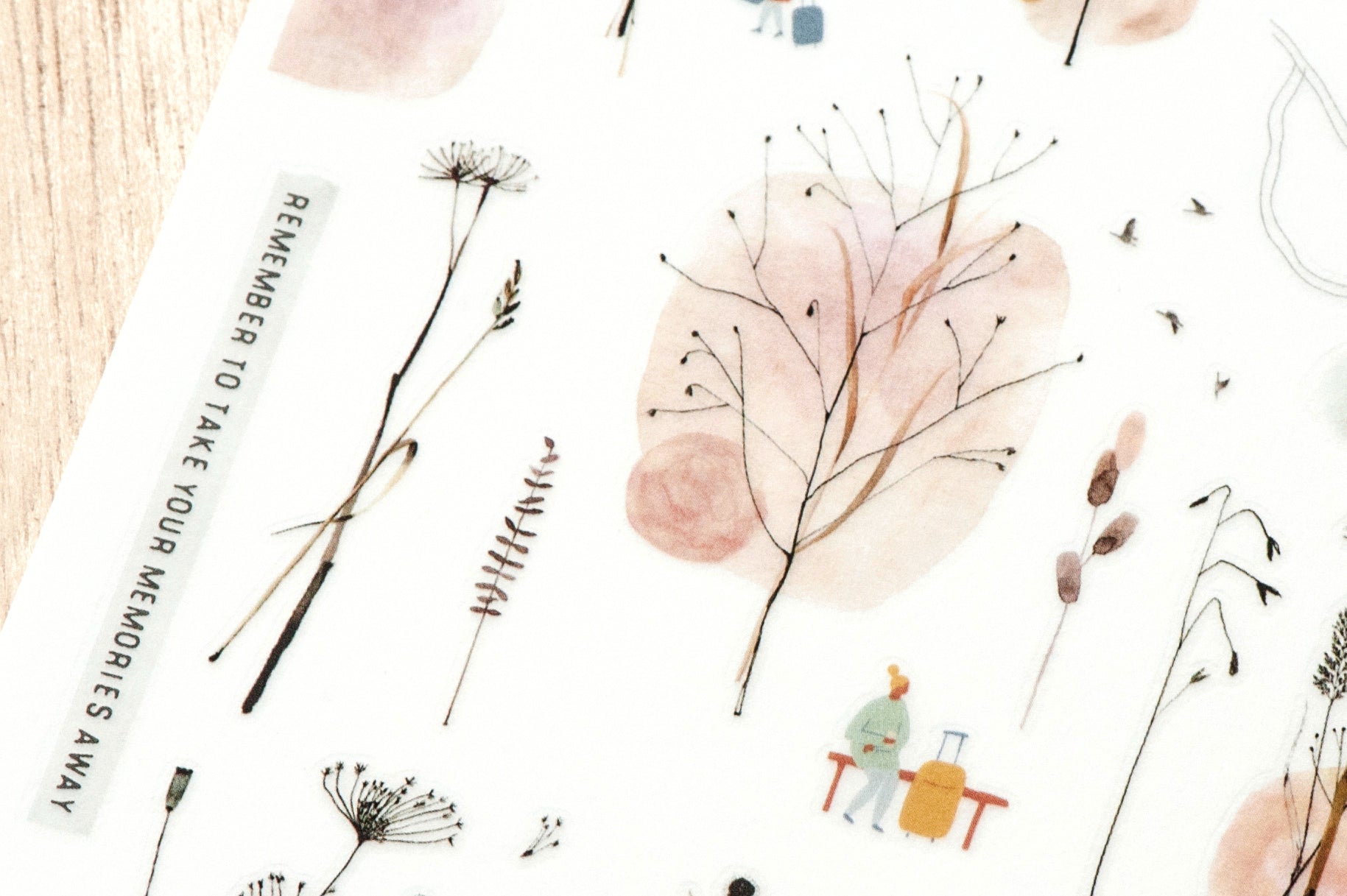 MU Lifestyle - Planner Sticker - Print On - #206 <Outgoing>