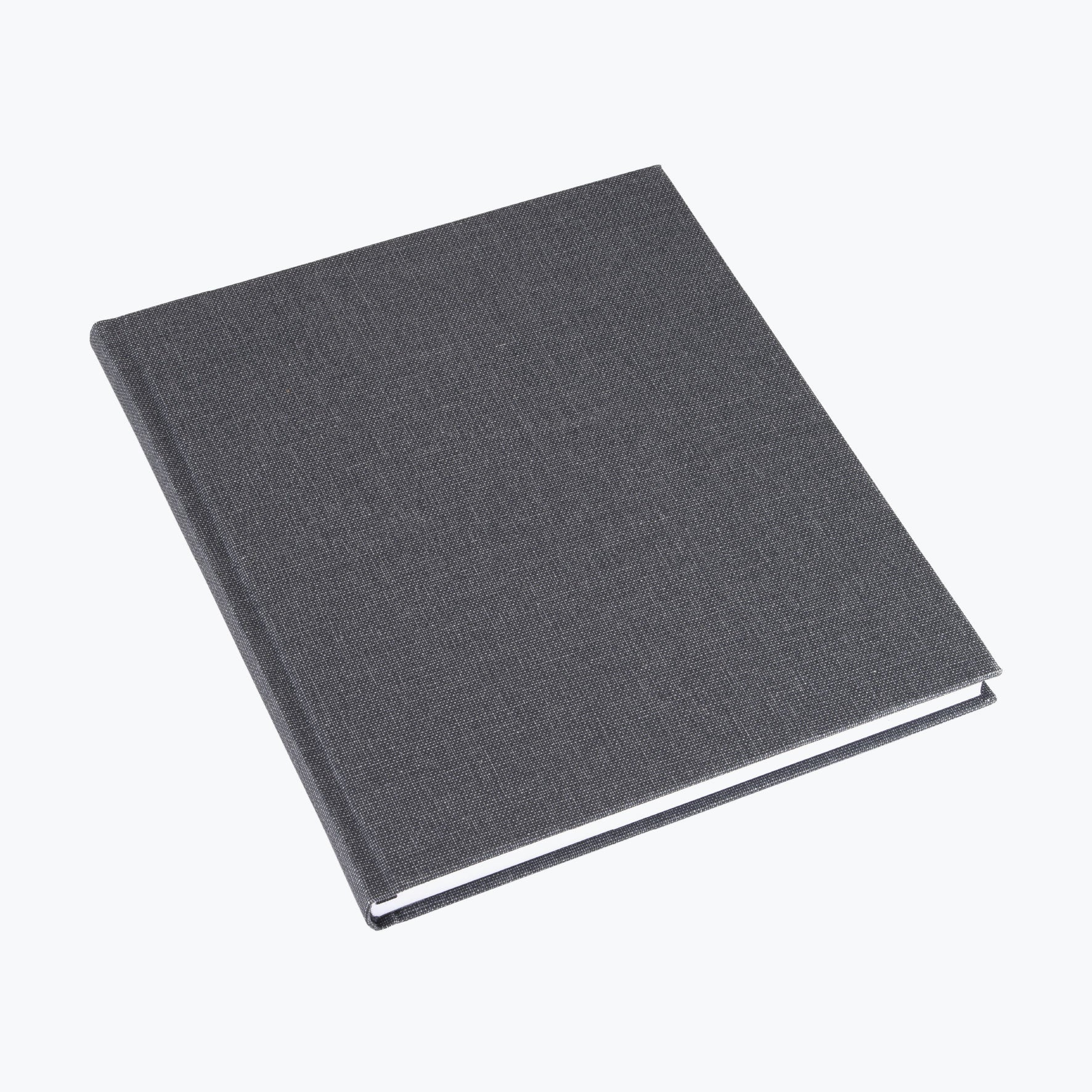 Bookbinders Design Dark Grey Large Notebook Bookbinders Design