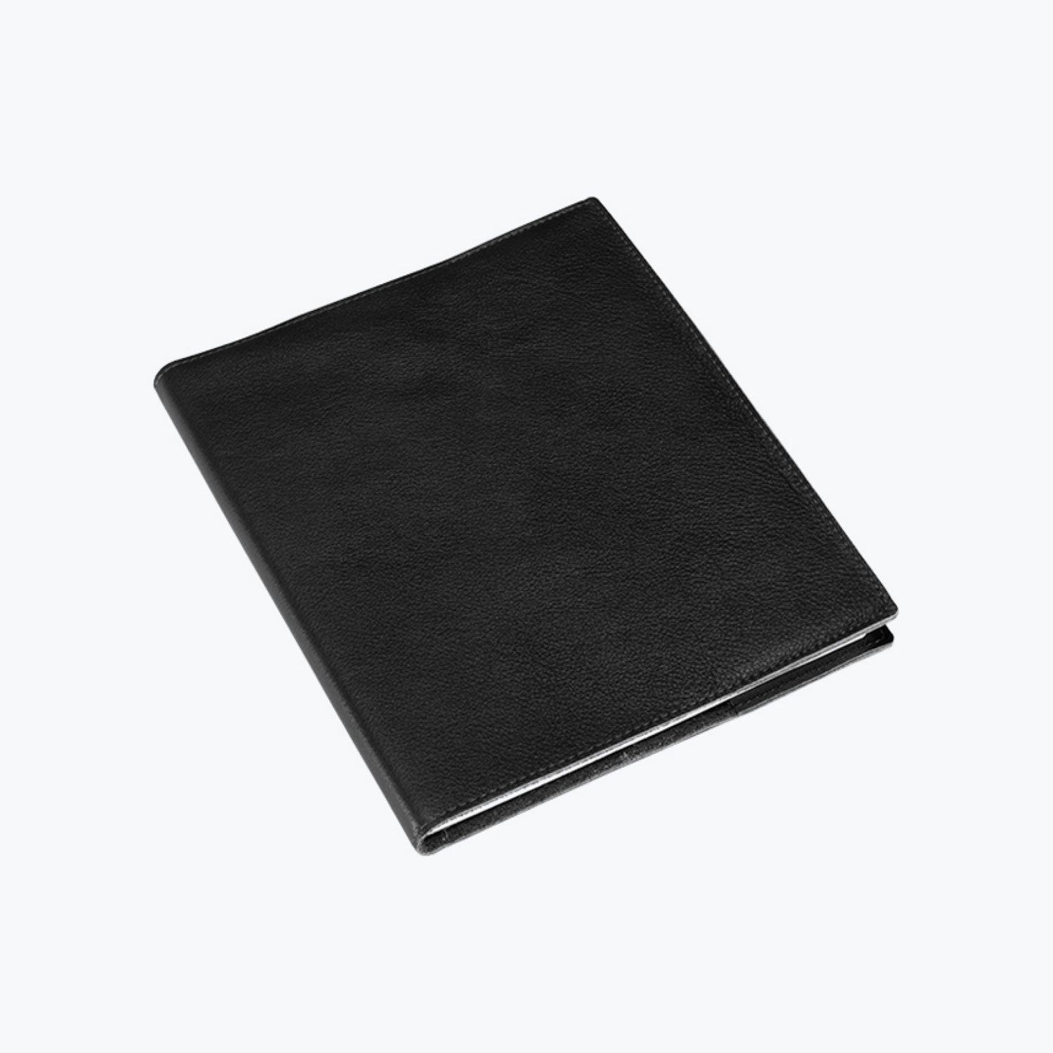 Bookbinders Design Leather Notebook Black Bookbinders Design