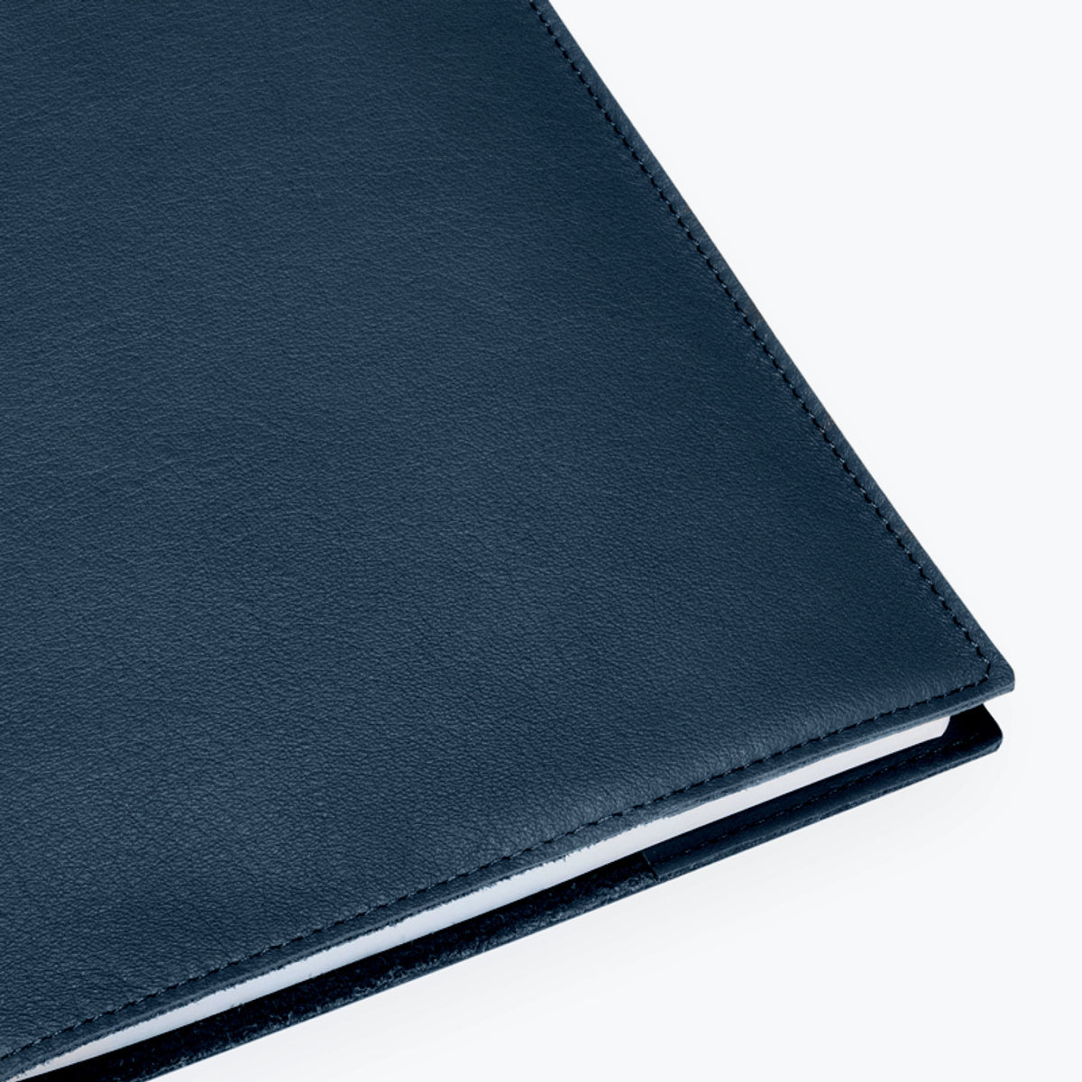 Bookbinders Design - Notebook - Leather - Regular - Navy