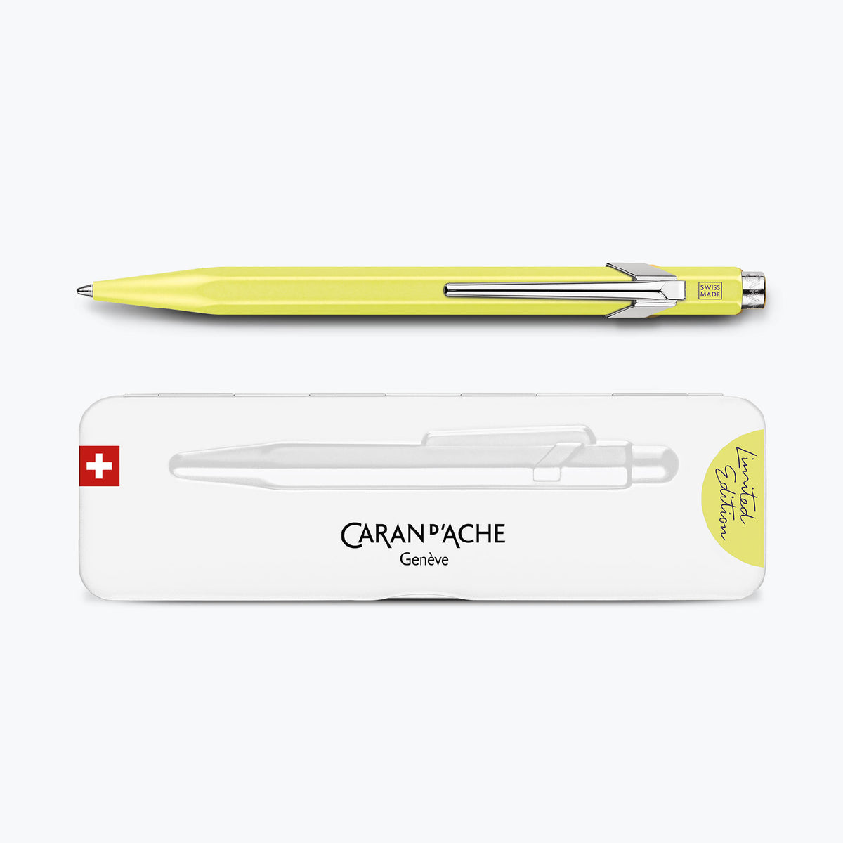Caran d'Ache - Ballpoint Pen - 849 Limited Edition - Fluorescent Yellow Pastel <Outgoing>