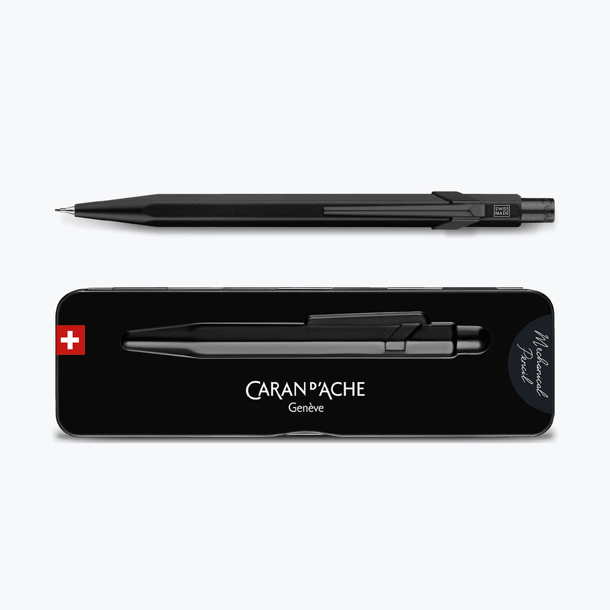 Caran d'Ache - Mechanical Pencil - 849 Bar - Black Code