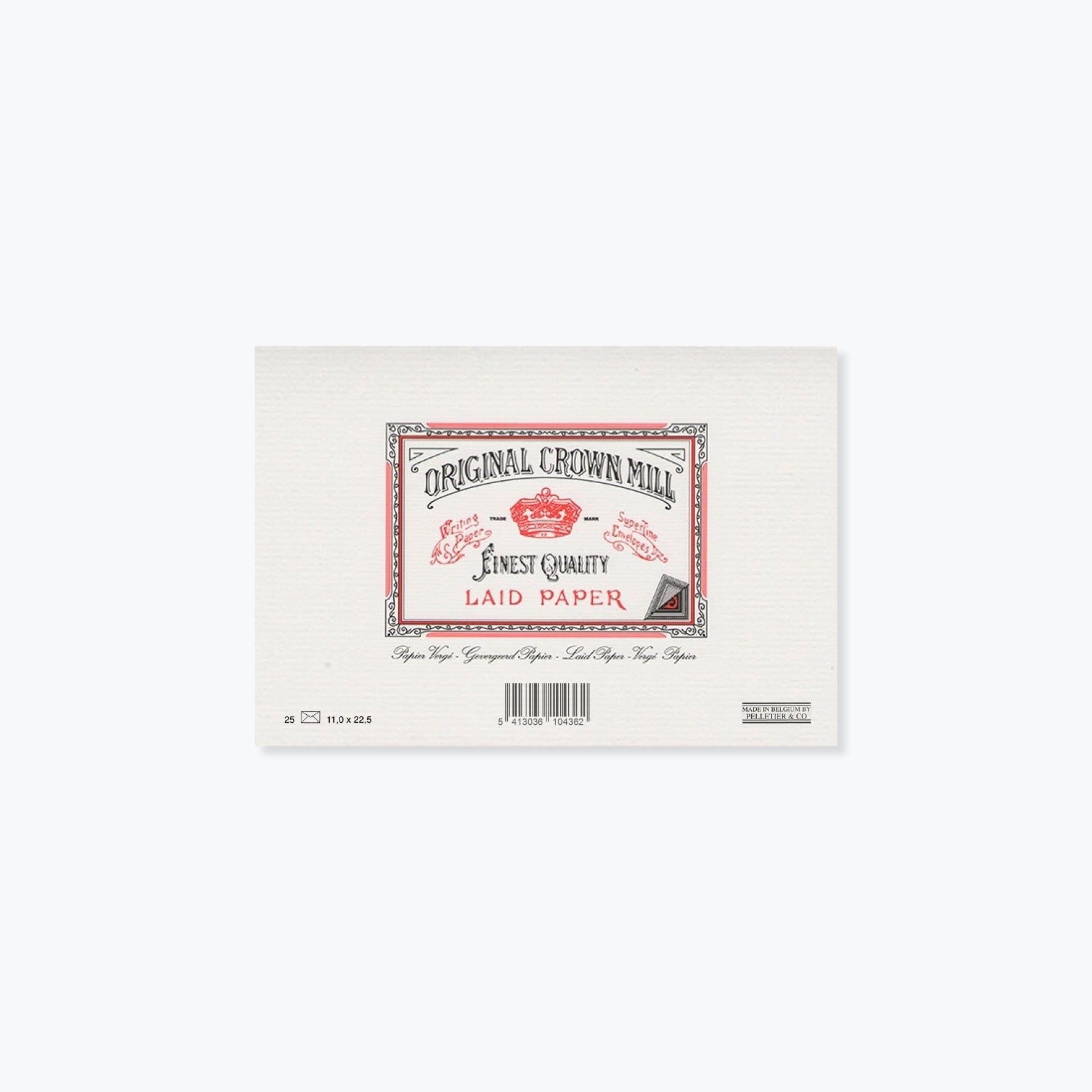 Crown Mill - Envelopes - Lined - C6 - White