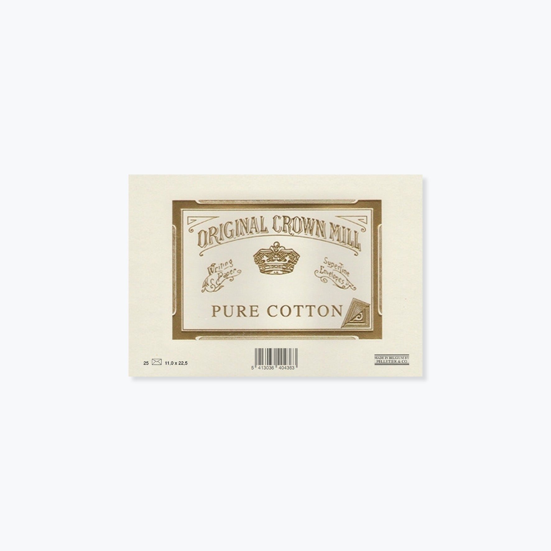 Crown Mill - Envelopes - Lined - C6 - Pure Cotton