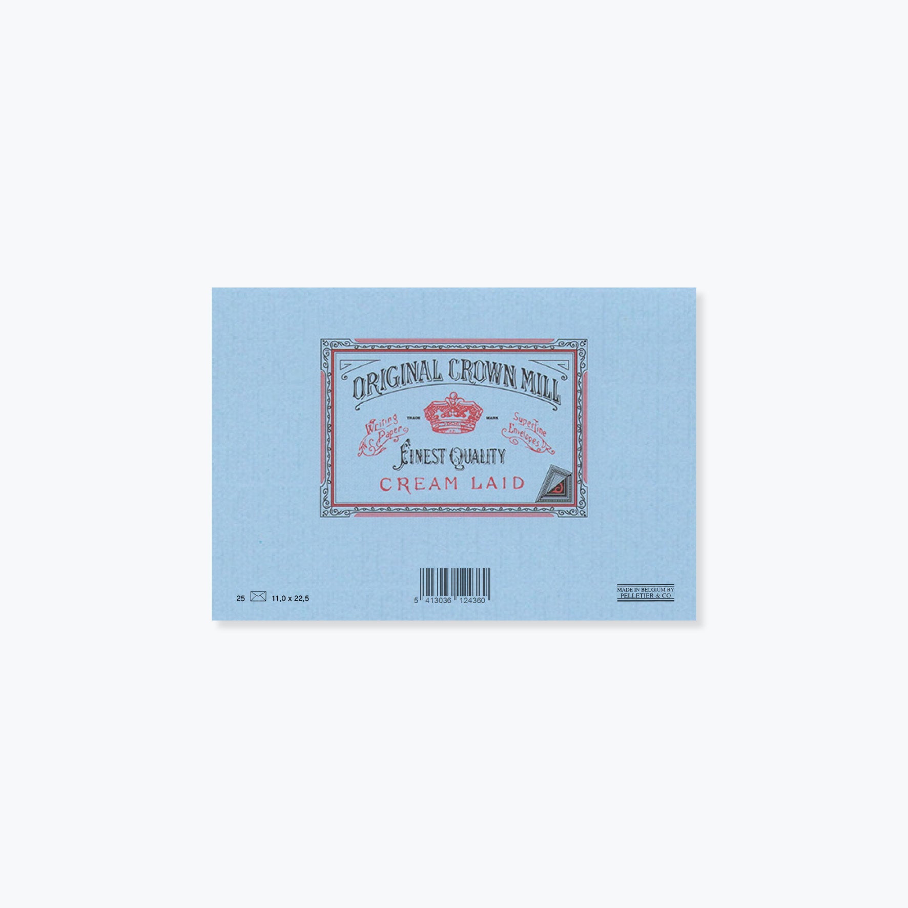 Crown Mill - Envelopes - Lined - C6 - Blue