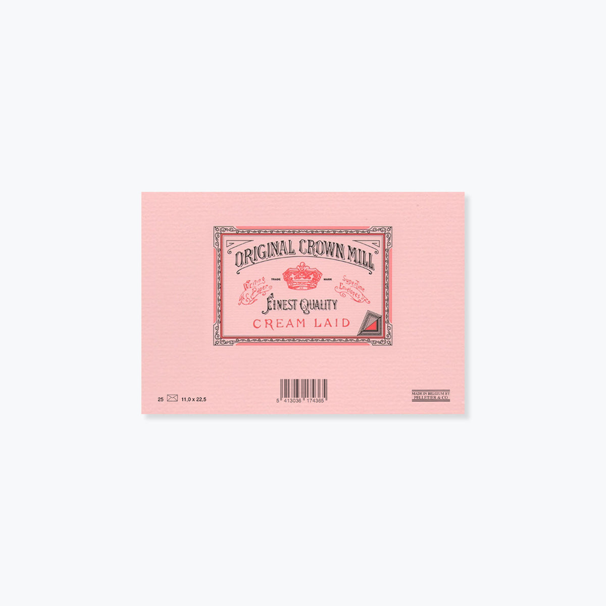 Crown Mill - Envelopes - Lined - C6 - Pink