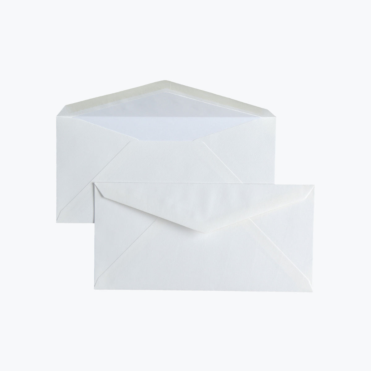 Crown Mill - Envelopes - Lined - DL - White