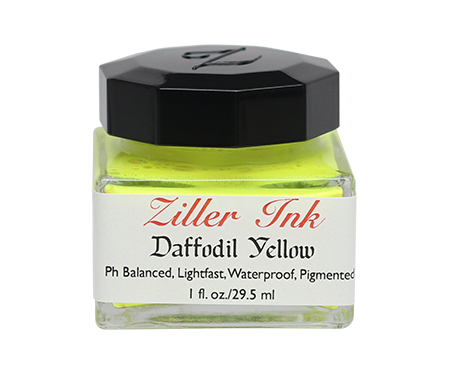 Ziller’s - Calligraphy Ink - Daffodil Yellow