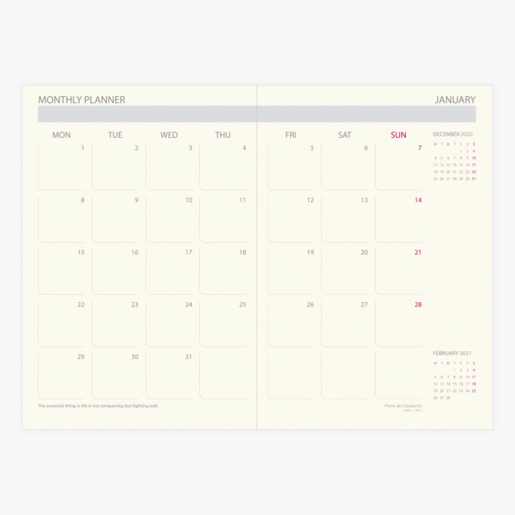 Daycraft - 2023 Diary - Signature - A5 - Purple