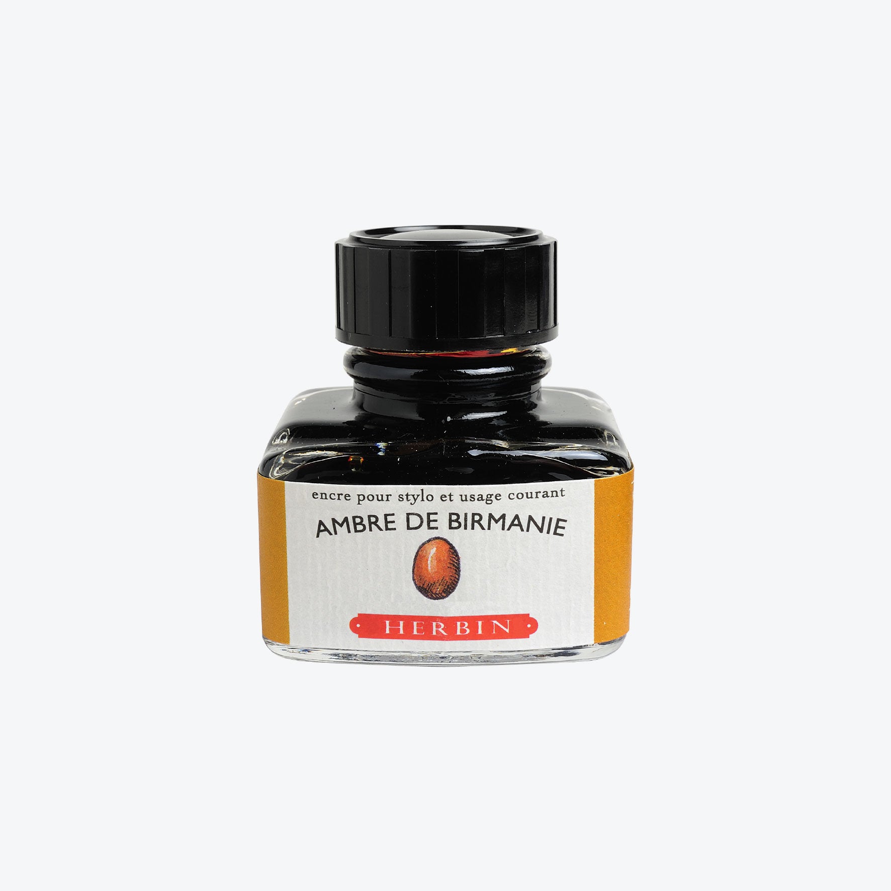 Herbin Fountain Pen Ink Ambre de Birmanie Bookbinders Design