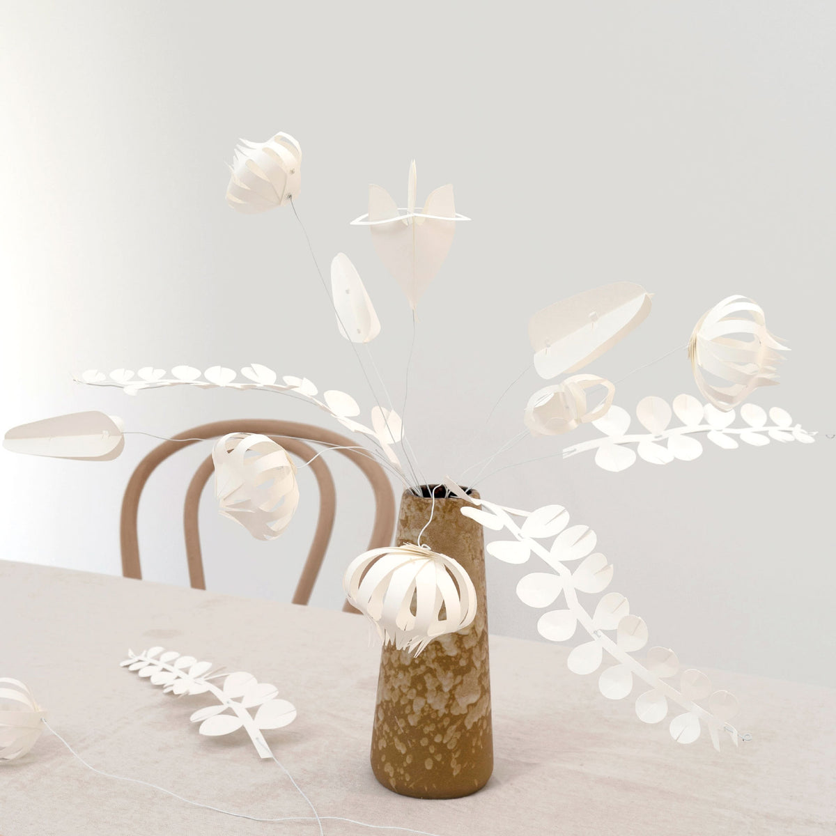 Jurianne Matter - Ornament - Flowers - Field - Large White