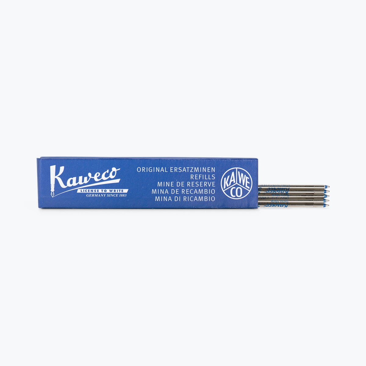 Kaweco - Ballpoint Refill D1 - Blue 1.0 mm (Pack of 5)