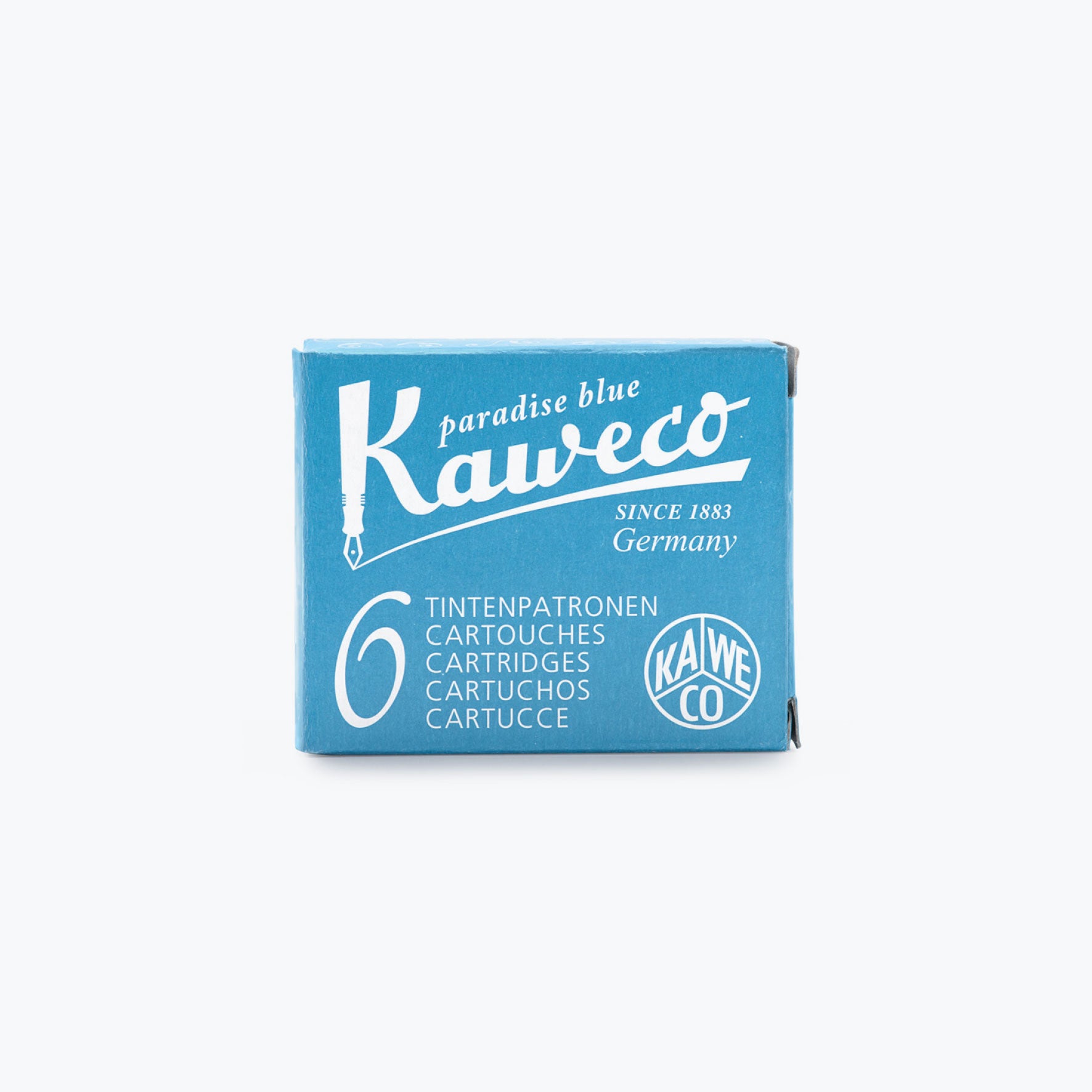 Kaweco - Fountain Pen Ink - Cartridges - Paradise Blue