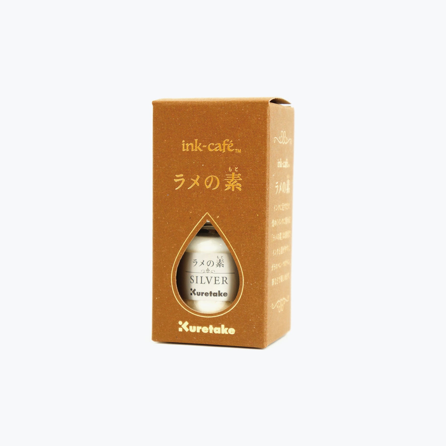 Kuretake - Ink Additive - Ink Café - Lamé - Silver