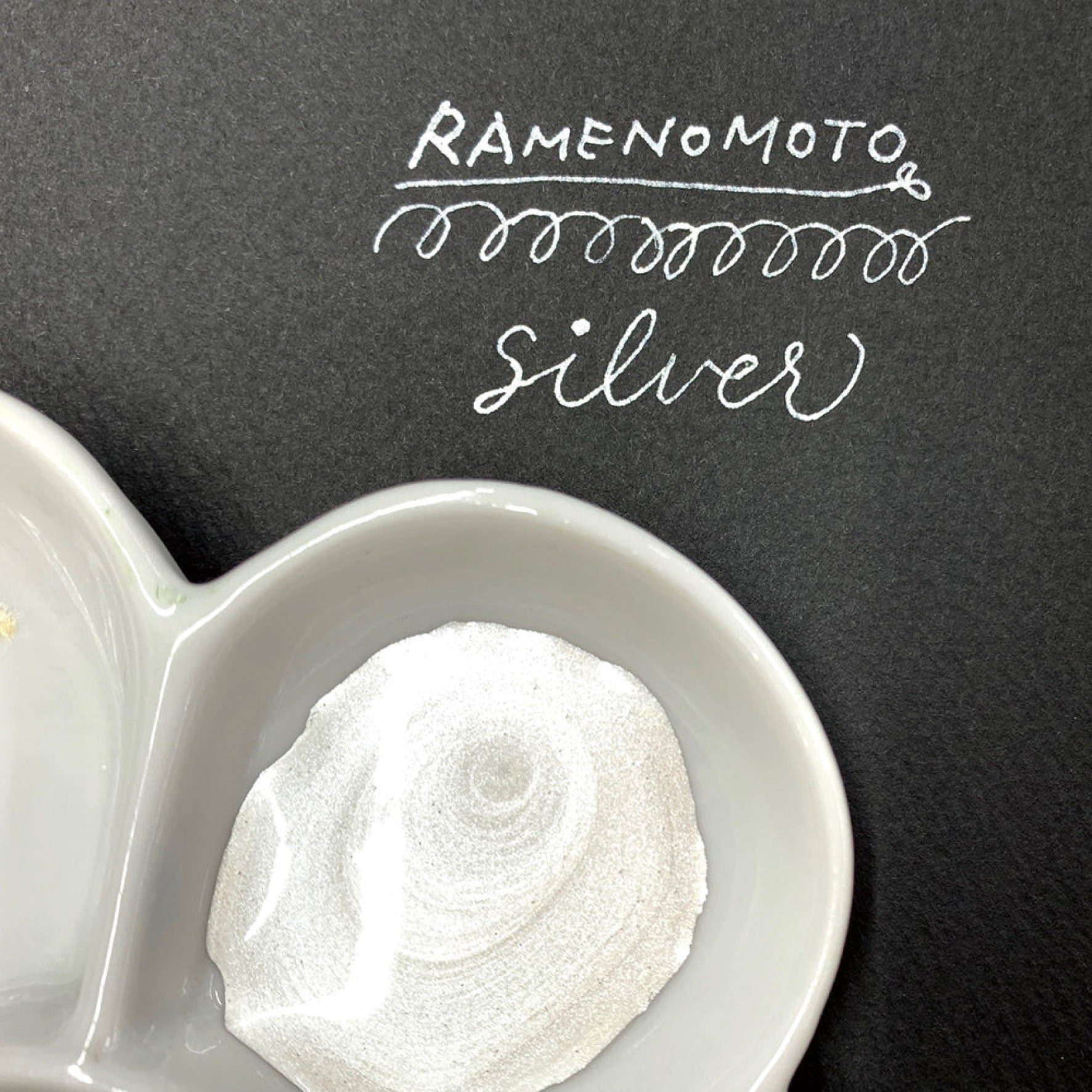 Kuretake - Ink Additive - Ink Café - Lamé - Silver