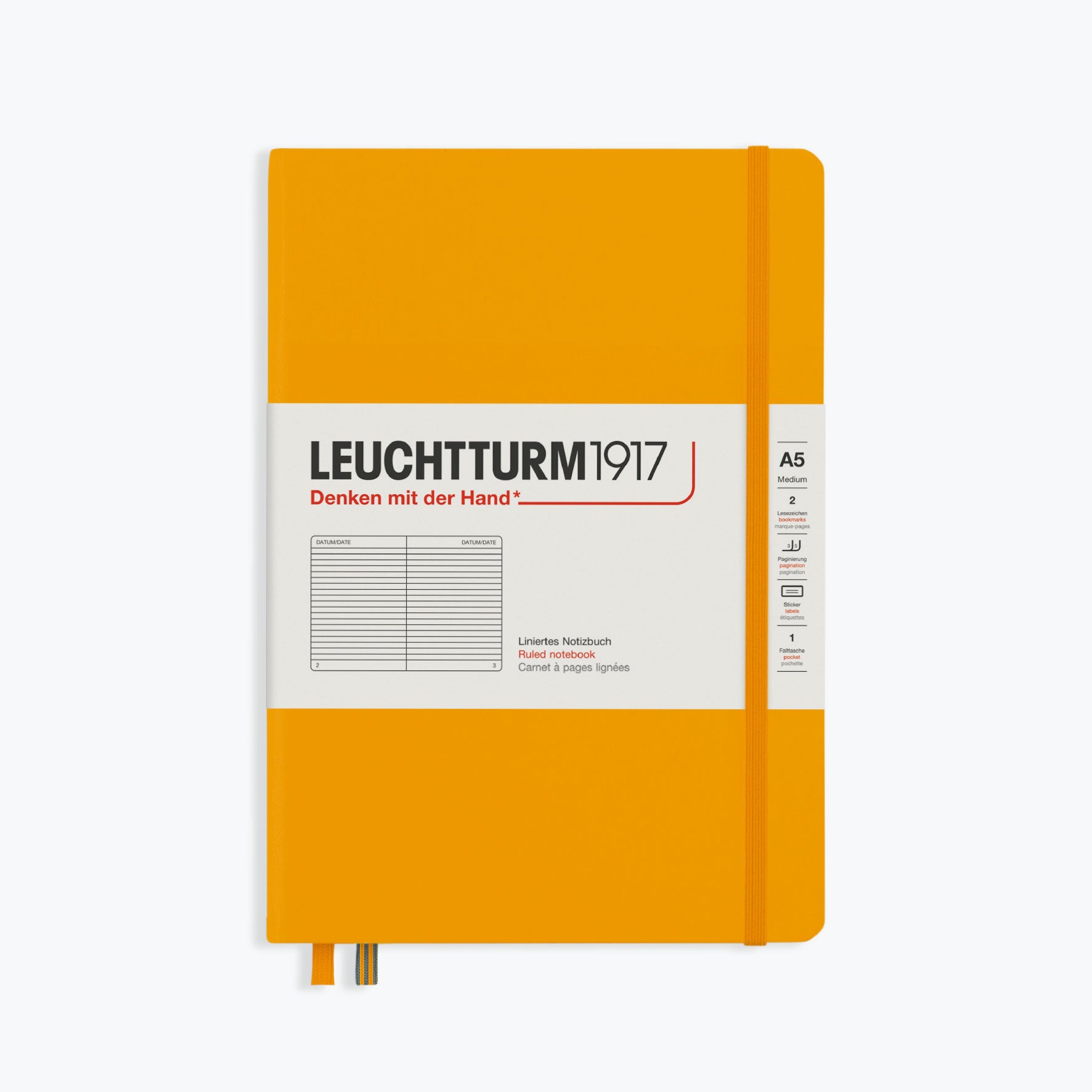 Leuchtturm1917 - Notebook - A5 - Rising - Rising Sun
