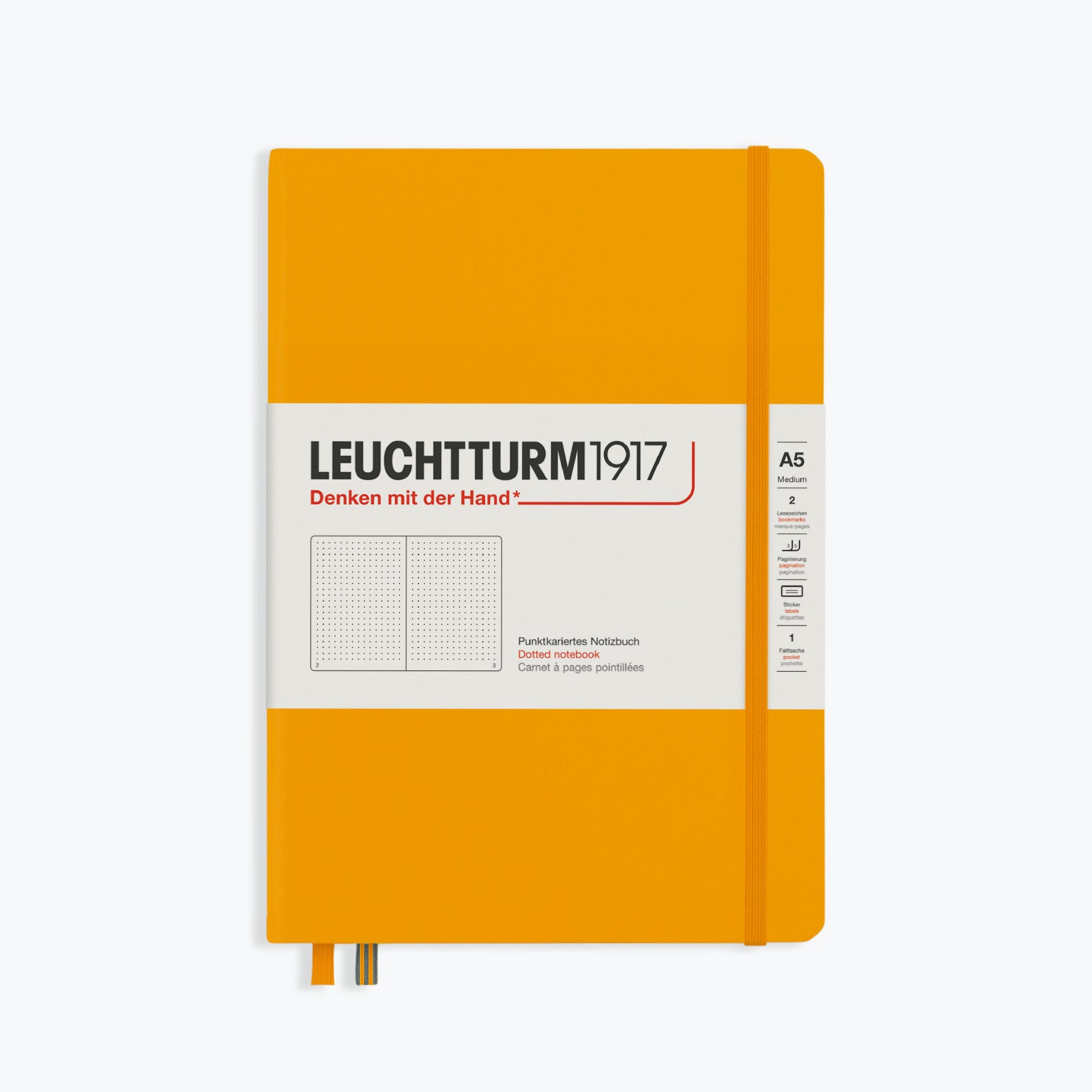 Leuchtturm1917 - Notebook - A5 - Rising - Rising Sun