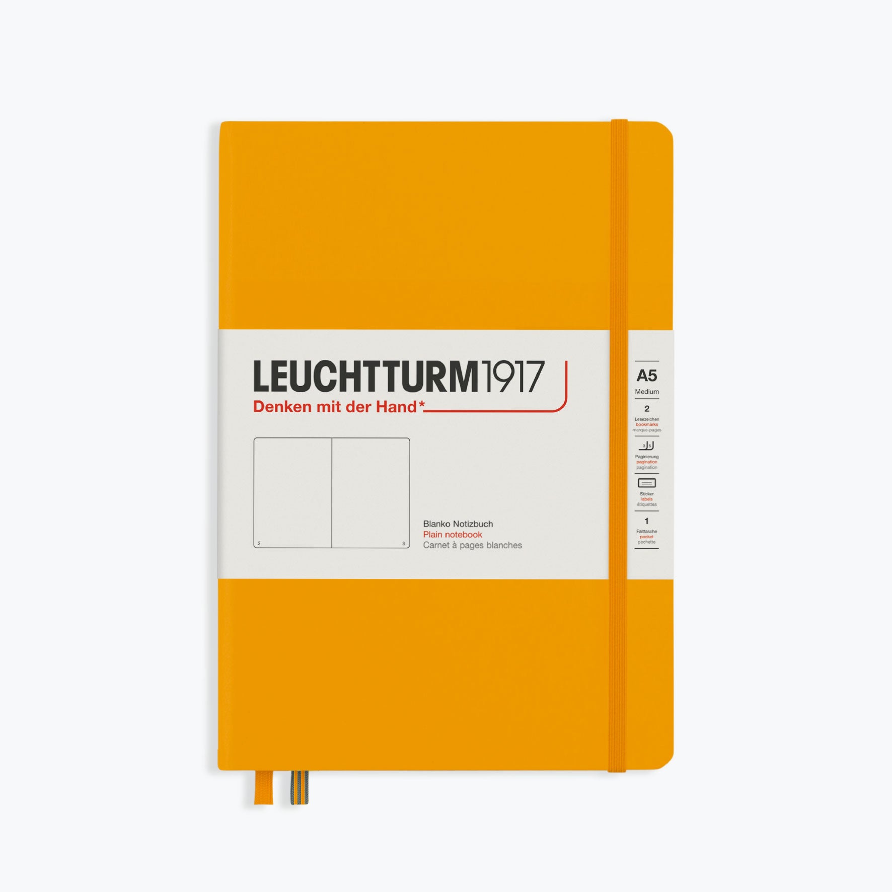 Leuchtturm1917 - Notebook - A5 - Rising - Rising Sun