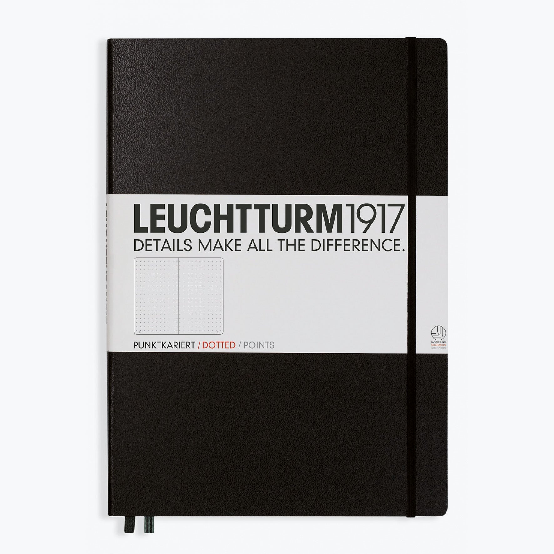 Leuchtturm1917 - Notebook - A4+ - Black