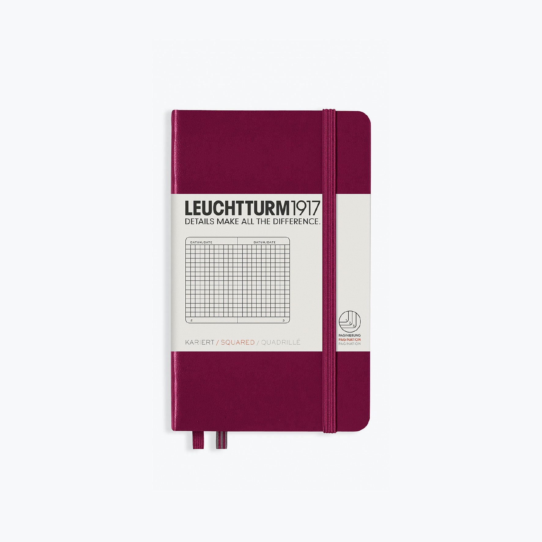 Leuchtturm1917 - Notebook - A6 - Port Red