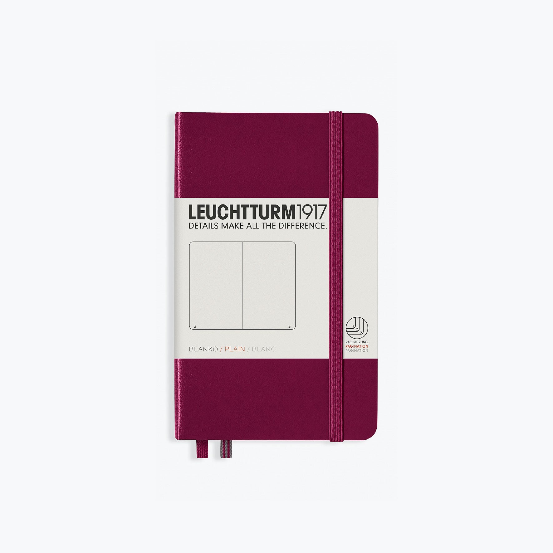Leuchtturm1917 - Notebook - A6 - Port Red