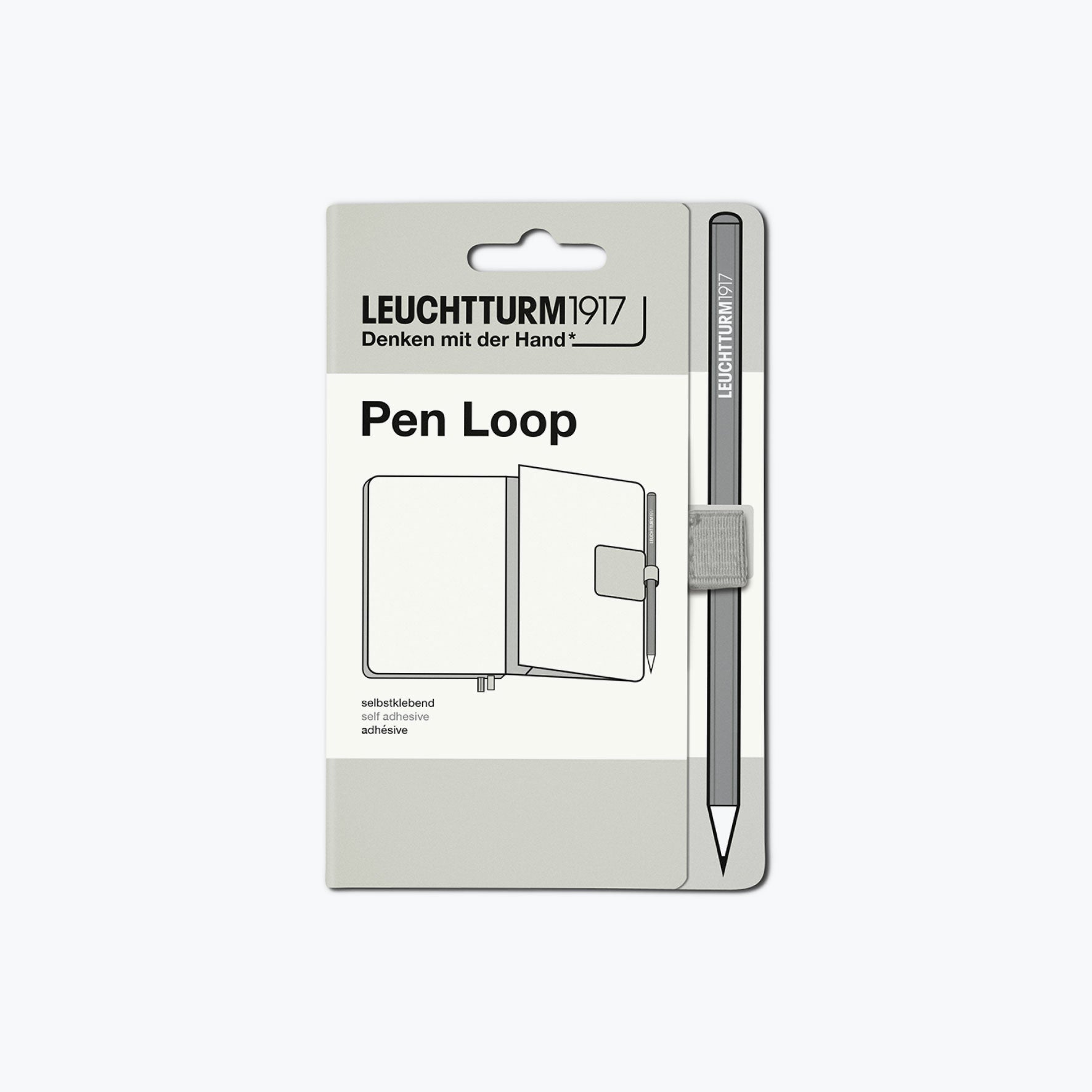 Leuchtturm1917 - Pen Loop - Natural - Light Grey
