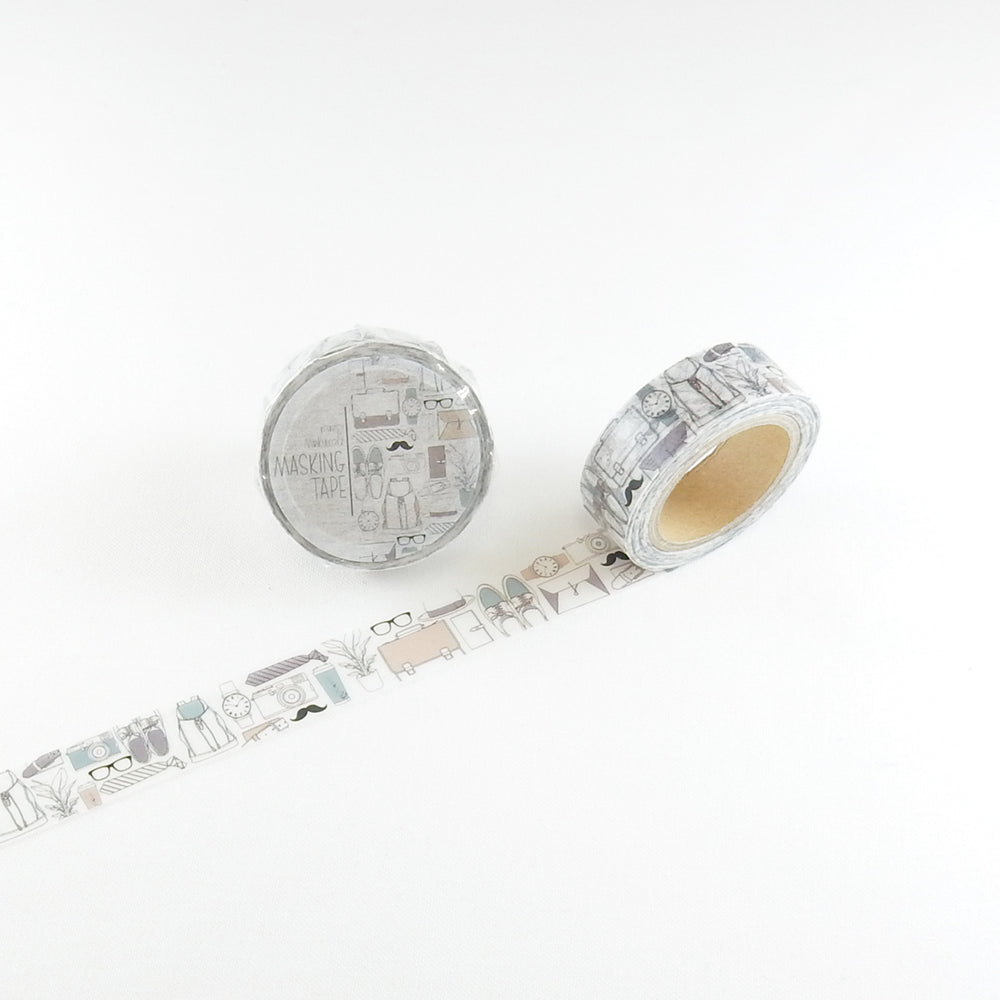 Round Top - MiriKulo:rer Design Washi Tape <Outgoing>