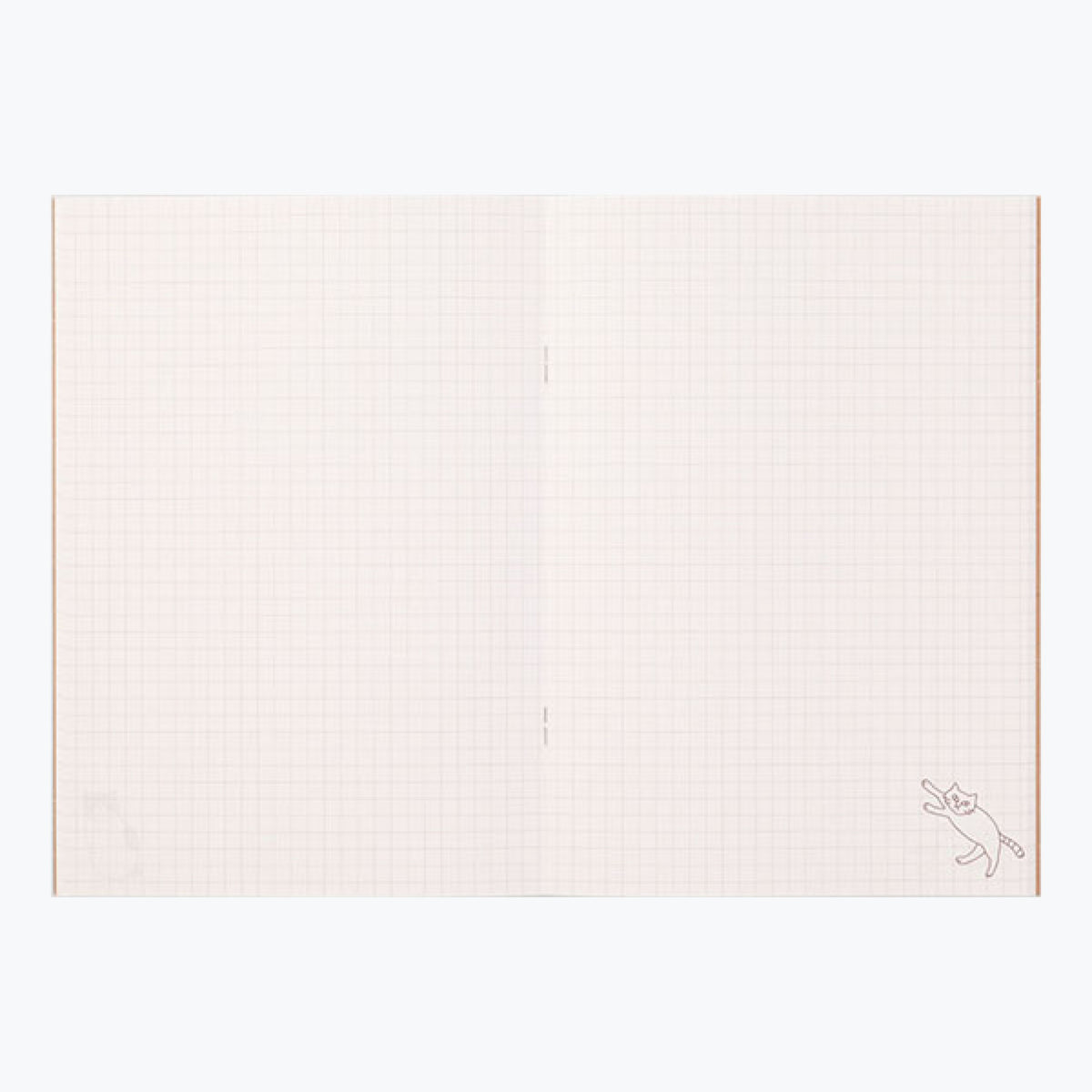 Midori - Notebook - Cat Pattern - A5