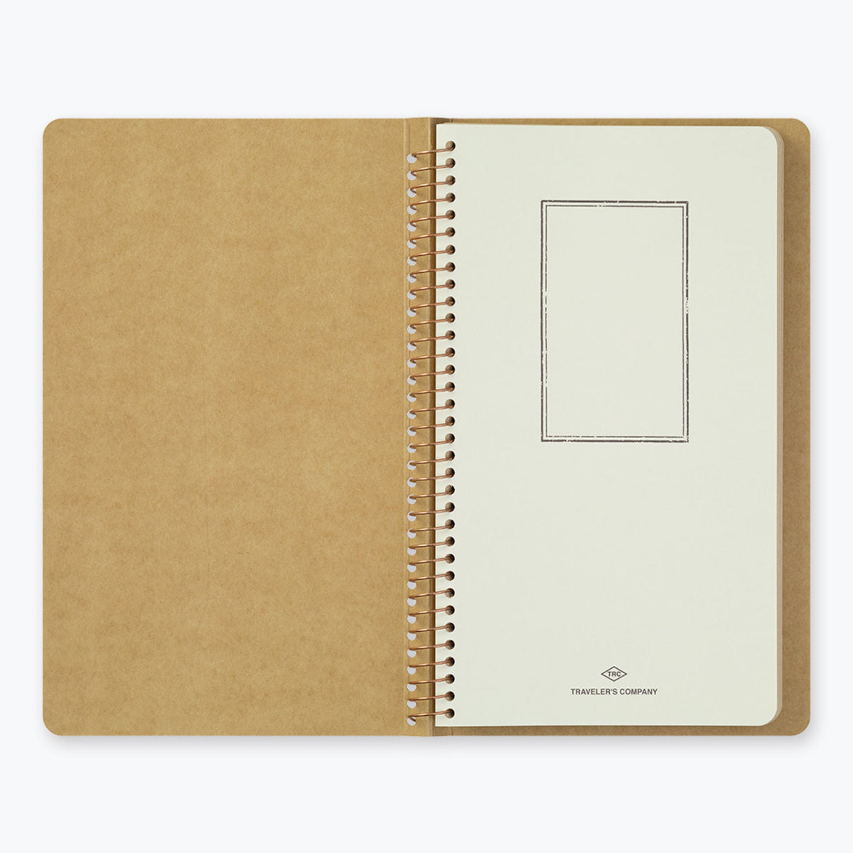 Midori - Notebook - Spiral Ring - A5 Slim - DW Kraft Paper