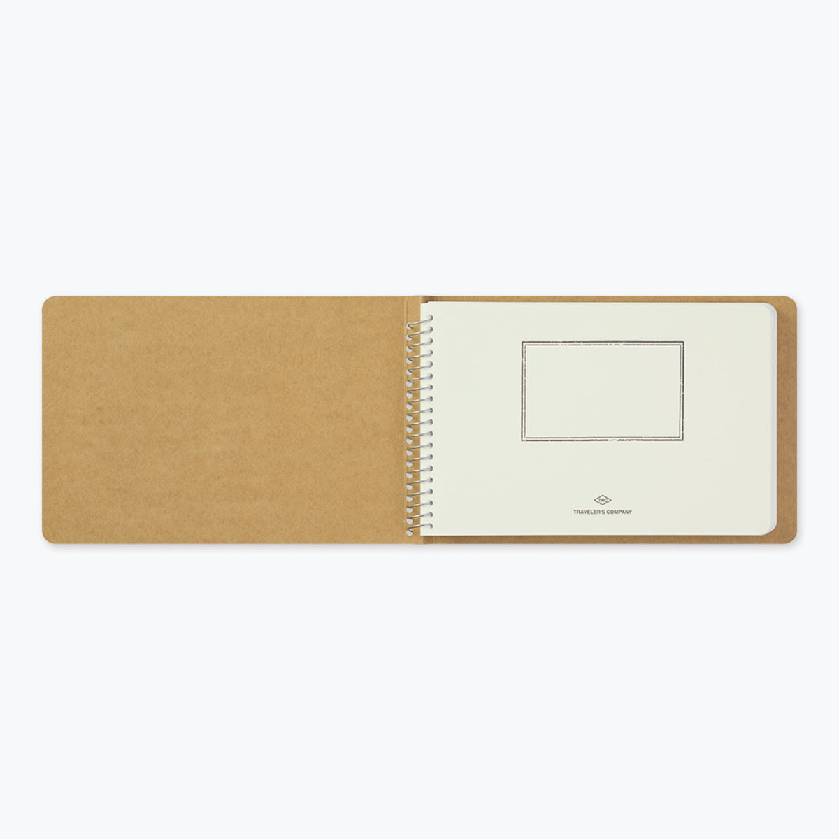 Midori - Notebook - Spiral Ring - B6 - MD Paper White