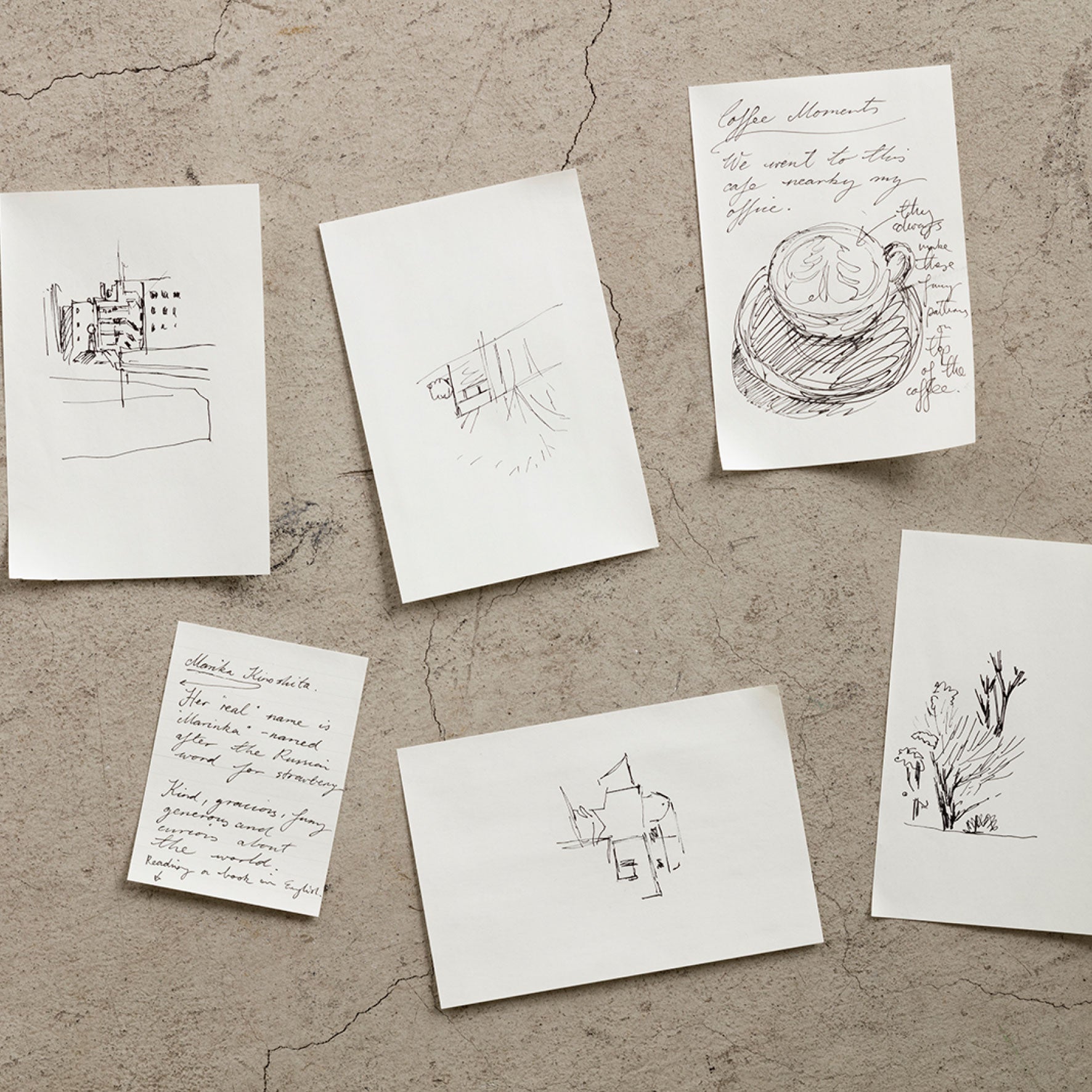 Midori - Notepad - Sticky - A7 - Grid