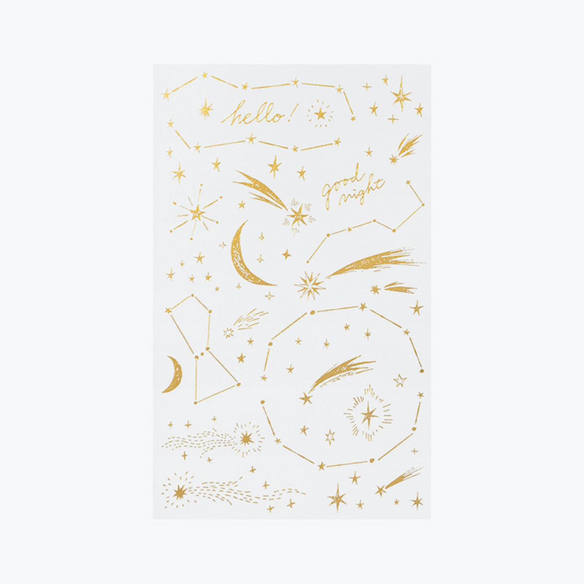 Midori - Planner Sticker - Foil Transfer - Galaxy