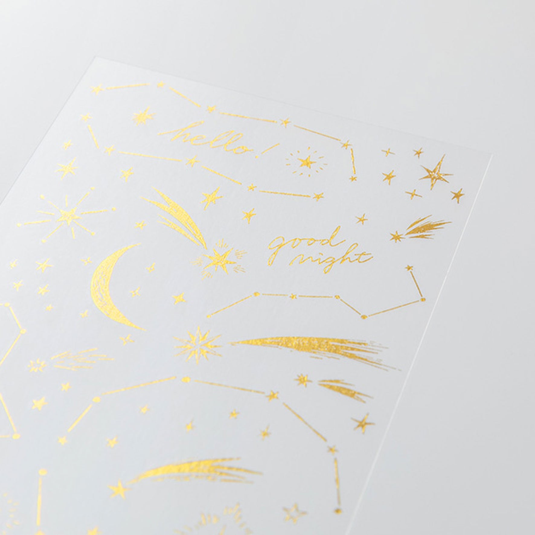 Midori - Planner Sticker - Foil Transfer - Galaxy