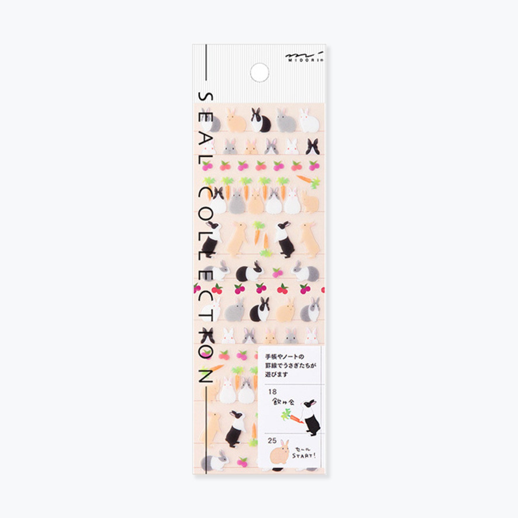 Midori - Sticker Seal - Original Collection - Rabbit
