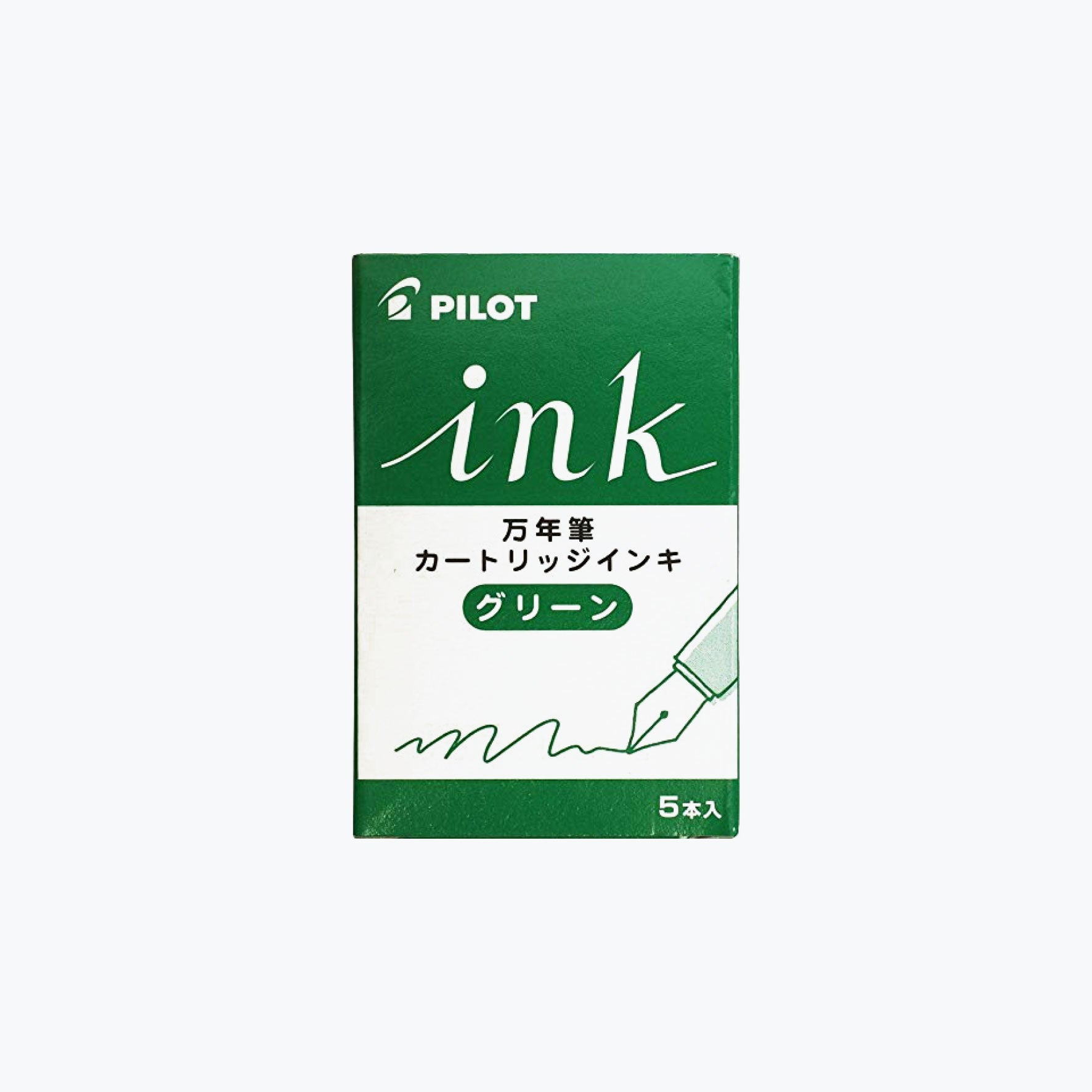 Pilot - Fountain Pen Cartridges - Regular - Green
